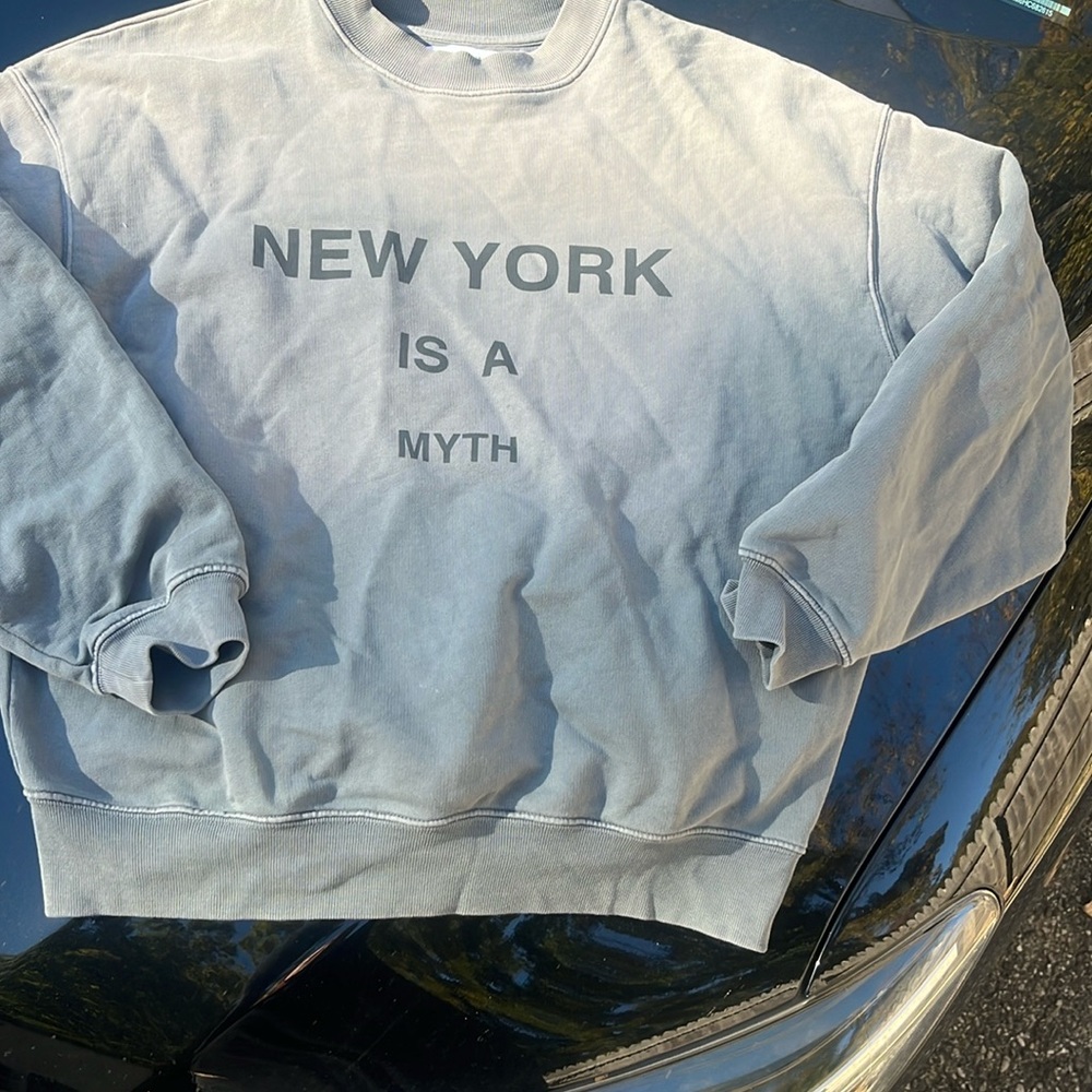 Anine Bing Jaci sweatshirt New York is a Myth
